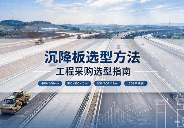 定海沉降板选择方法