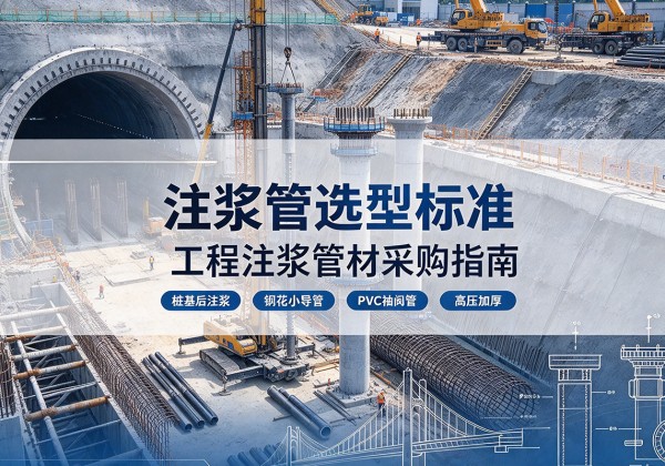 定海注浆管选型标准
